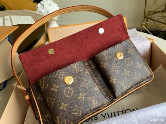VUITTON VINTAGE LOUIS bag-30*11*13CM 0710
